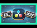 Fusion NODE ORDER Finally Explained! - DaVinci Resolve 19 Tutorial