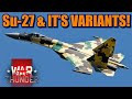 War Thunder Su-27 Flanker! History, variants and what version could be in WT!