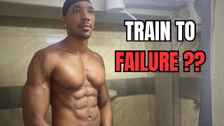 Do You REALLY Need to Train to Failure to Build Muscle?