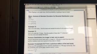5 3 Binomial Distributions Mean And Standard Deviation