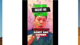 paano mag insert ng picture sa ating video gamit ang capcut.? #tutorial #viral #capcut