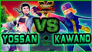 SFV CE: Yossan (Juri) vs Kawano (Kolin) 🔥 Battle Lounge 🔥 Street Fighter 5