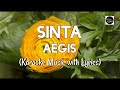 [4K Video] Sinta / Aegis - Karaoke with Lyrics