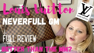 WATCH BEFORE BUYING// REVIEW OF MY NEVERFULL GM's/ Is it Worth It?!/ Damier Ebene and Monogram