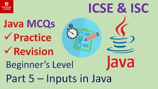 Part 5 - Inputs in Java