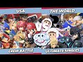 GOML 2023 - USA vs The World - Crew Battle - Smash Ultimate - SSBU