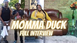 Dju Momma Duck FULL INTERVIEW: FBG Duck, FBG Brick, Charleston White, meeting with Big Durk + more