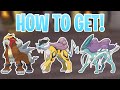 HOW TO GET RAIKOU, ENTEI AND SUICUNE! | ROBLOX POKEMON BRICK BRONZE