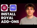 How To Install Royal Addons In Elementor (Tutorial 2026)