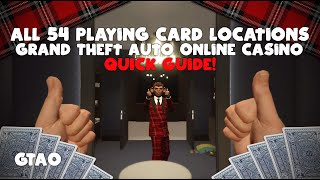 GTAO | All 54 Playing Card Locations - Quick Guide