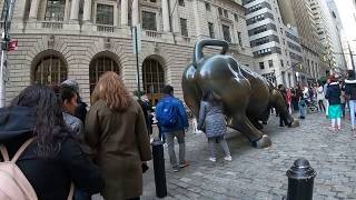 ไปจับไข่กระทิงที่นิวยอร์ก charging bull (wall street bull)