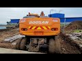 mÁy xÚc doosan cẦn cẨu triỆu view hay nhẤt excavator million views huu khoai tv