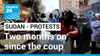 Thousands again take to the streets in Sudan to call for return to civilian rule • FRANCE 24