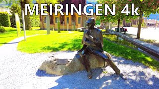 Meiringen Switzerland 4k | City Walktour | Calm Classic Music