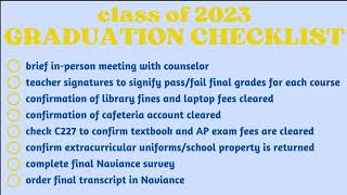 Senior Checklist PSA