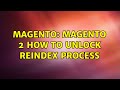 Magento: Magento 2 How to unlock reindex process (7 Solutions!!)