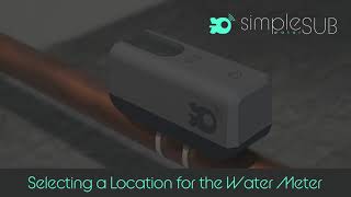 1 - Select a Pipe Location for Your SimpleSUB