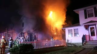 Major 4th Alarm Fire In Rutherford NJ Fd Audio (Walnut St)  12-7-19