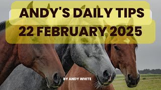 Andy's Daily Tips for Horse Racing, Saturday 22nd February 2025