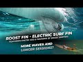 BOOST FIN Preview - The World’s First Electric Surf Fin from Kickstarter