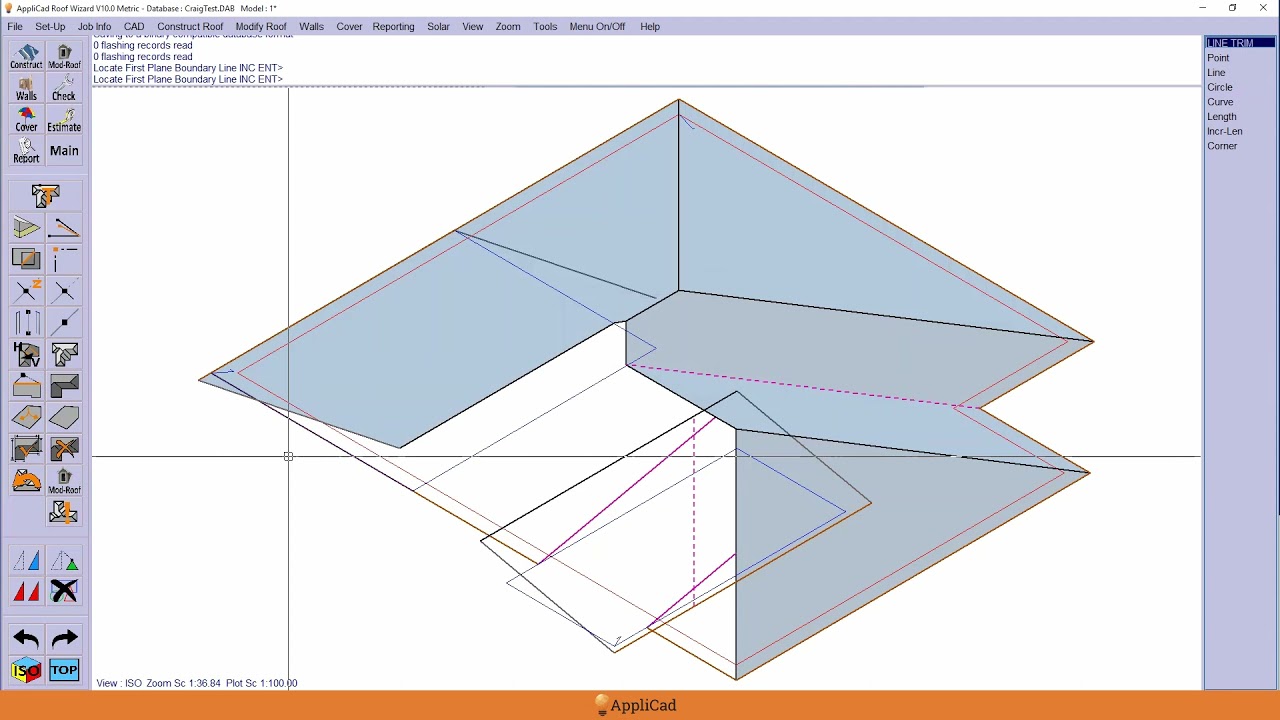 AppliCad Roof Wizard Tips And Tricks – Multi Skillion Roof - YouTube