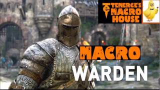 FOR HONOR - KNIGHTS WARDEN chain macro Razer Logitech Bloody