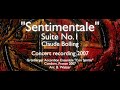 Sentimentale, Suite No. 1 for Flute and Jazz Piano - Claude Bolling - Arr. bjfw