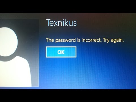 Взлом windows 8.1 password забыл