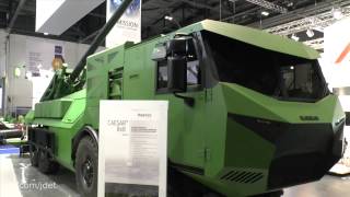 DSEI 2015 Nexter's new Caesar 8x8 self-propelled artillery system unveiled for the first time