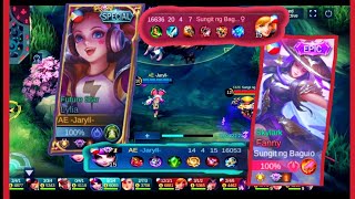 TOP 1 LYLIA VS TOP 1 FANNY INTENSE AND AGGRESSIVE TEAMFIGHT || Lylia Gameplay