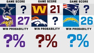 Week 8 NFL Score Projection for EVERY Matchup!