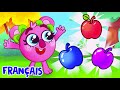 La Chanson Des Fruits 🍇🍎🍌🍍  | Comptines Et Chansons Pour Baby Zoo Français  😻🐨🐰🦁