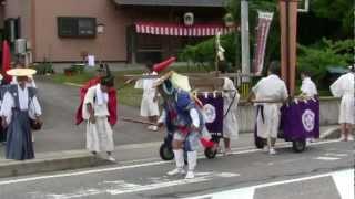 田島祇園祭 神輿還御　　　2012.7.23