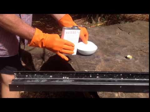 How to restore faded aluminium How to restore faded aluminium