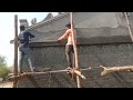 ઘર માં પ્લાસ્ટર નું કામ ચાલુllghar ki diwar pe plastet cement and sand wall plastering vlogs video