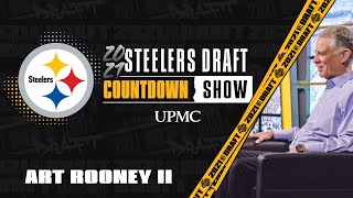 Segment of 2021 Steelers Draft Countdown Show: Interview with Art Rooney II | Pittsburgh Steelers