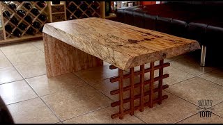 Live Edge Table From Dimensional Lumber-