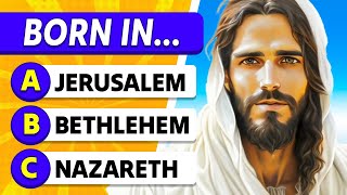 Test Your Biblical Knowledge! 📖🧠🤔 | 30 Questions Bible Quiz