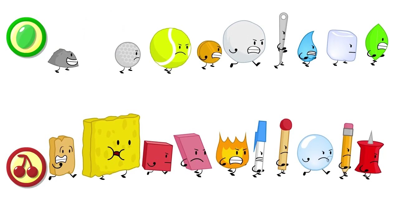 BFDI - IDFB Running Elimination Order - YouTube