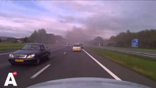 Huldiging op viaducten al begonnen