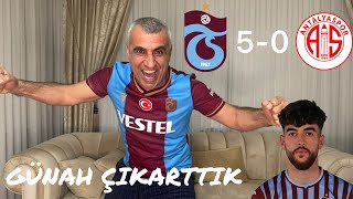 DAYI TRABZONSPOR ANTALYASPOR MAÇINA TEPKİ VERİYOR..