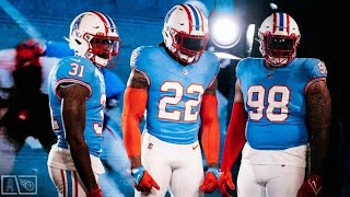 Titan Anderson LIVE Reaction! | Tennessee OILERS Uniforms/Helmets are Here! #LuvYaBlue #OILERS