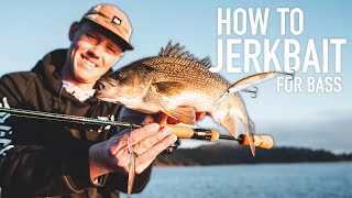 HOW TO FISH WITH A JERKBAIT