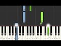 【簡単 ピアノ】 2 siip 【piano tutorial easy】