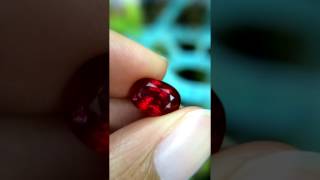 3.03ct Top Color Unheated Natural Oval Pigeon Blood Red Ruby Mozambique