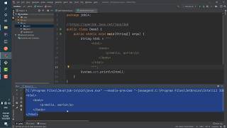 Java 14 New Features - Text Blocks