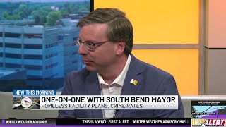 South Bend mayor talks homeless facility plans, crime rates, landlord accountability