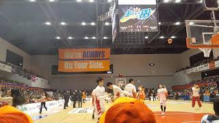 新潟アルビレックスBBvs名古屋ダイヤモンドドルフィンズ