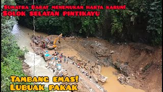 Sumatra Barat menggali harta karun! Sungai induriang lubuak pakak