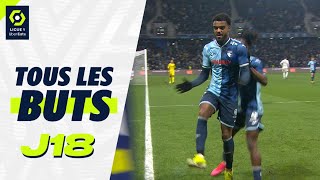 Tous les buts de la 18ème journée - Ligue 1 Uber Eats / 2023-2024
